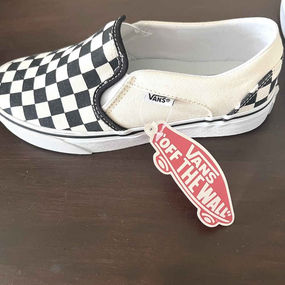 VANS SLIP-ON CHECKERBOARD SHOE